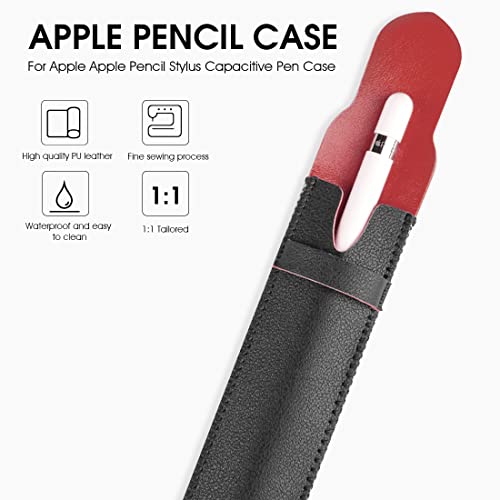 HASTHIP® Leather Protective Pencil Cover for Apple Pencil 1st/2nd Generation, Stylus Pen Cover, Apple Pencil Sleeve