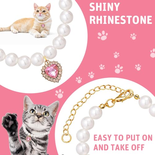 HASTHIP® Jewelry Cat Collar, Pet Collar Jewelry Necklace