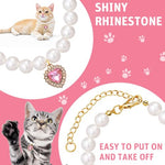 HASTHIP® Jewelry Cat Collar,Pet Collar Jewelry Necklace