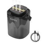 HASTHIP® 3L Cool Mist Humidifier with Triple Outlets, LED Light, Quiet Operation, Aromatherapy Function, Portable Handle, Auto Shut-Off, Ideal for Bedroom, Living Room, Office, Large Room