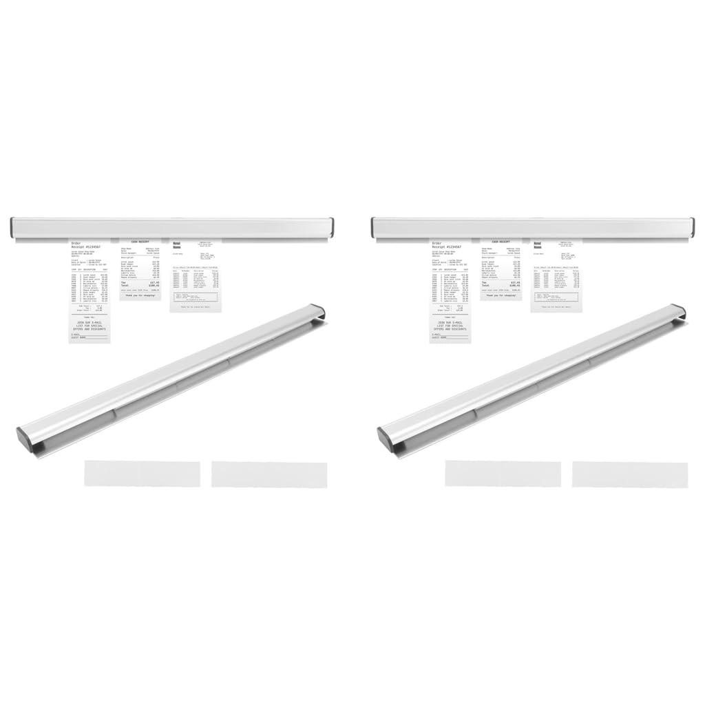 HASTHIP Ticket Holder for Restaurant Orders featuring 19.6 in Metal Tab Grabber | 2PCS