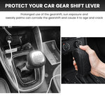 HASTHIP® VENAKON Perilla de Palanca y Funda Compatible con Chevrolet Beat 2016-2021 y Spark 2011-2017,Pomo de Cambios 5 Velocidades,Cubierta Cuero Antideslizante Duradera Accesorio para Auto Color