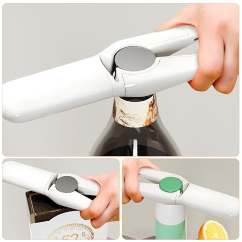 HASTHIP® Multifunctional 5-in-1 Stainless Steel Vegetable Peeler & Grater, Kitchen Peeler with Bottle Opener, Can Opener, Fruit Corer, Ergonomic Handle for Peeling Fruits & Vegetables