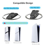 HASTHIP® HONCAM PS5 Slim Stand,Vertical Stand and Cooling Base for PlayStation 5/PS5 Slim/PS5 Pro Console Accessories,Non-Slip Mount with Heat Dissipation Stable Holder Compatible with PS5 Consoles