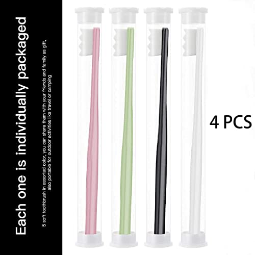 HASTHIP® Extra Soft Toothbrush for Sensitive Teeth & Gums, Ultra Fine 15000 Micro Bristles