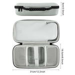 HASTHIP® Estuche de Transporte Compatible con Mac Mini M4/M4 Pro 2024, Funda Protectora EVA Rígida Portátil con Asa, Bolsa de Viaje para Accesorios y Almacenamiento