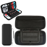 HASTHIP® ZORBES Hard EVA Travel Carrying Case for Switch/Switch OLED,Shockproof Gamepad Organizer Bag,Portable Storage Compatible with Switch Accessories 8 Game Card Slots Waterproof Anti
