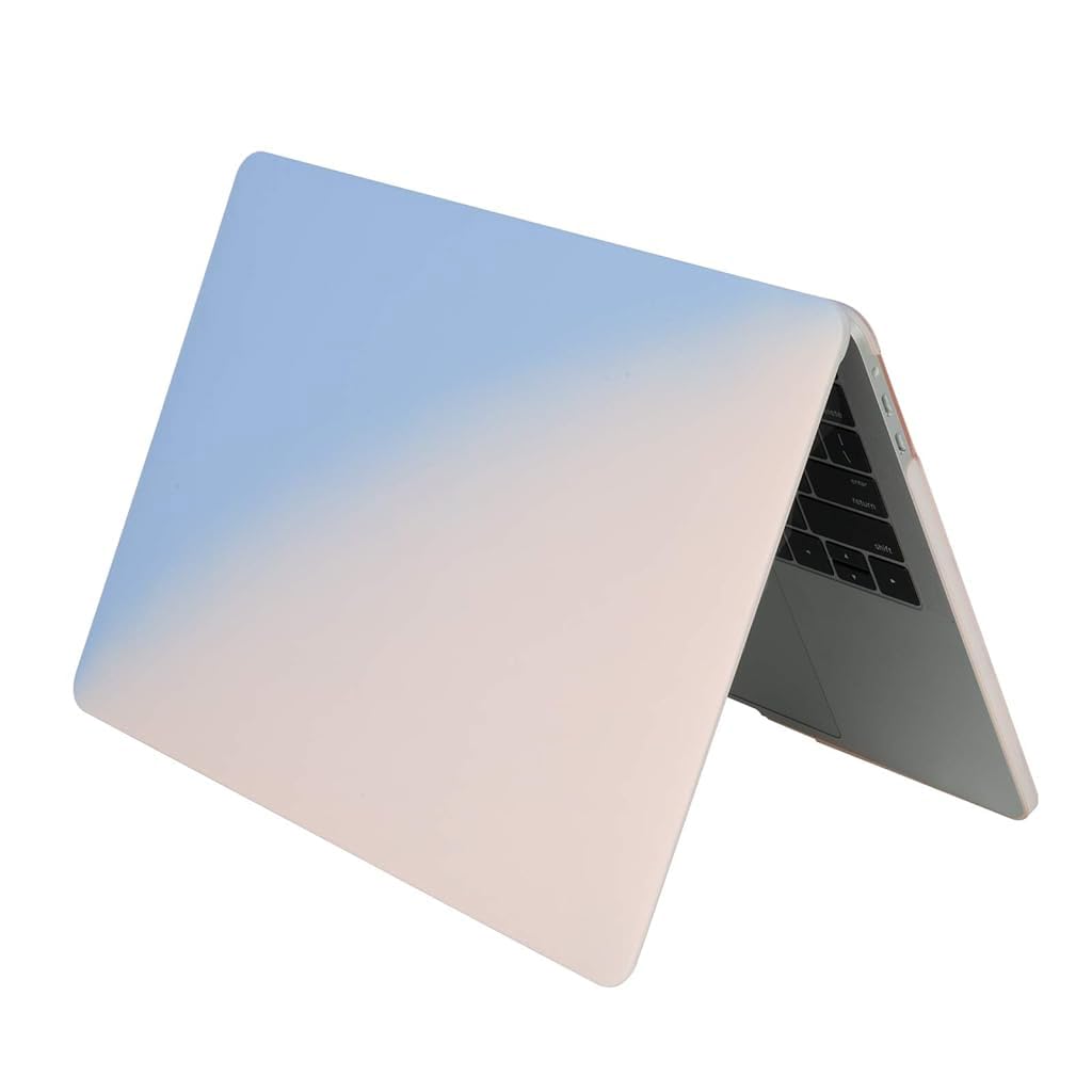 HASTHIP® Cover for MacBook Air M1 Case 13.3 inch soft Flexible Laptop Cover for Apple Mac Book Air 13 Inch M1 A2337 A2179 A1932 2020 2019 2018 Release Plastic Waterproof Scratch-resistant Gradient