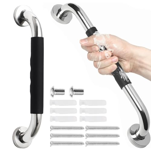 HASTHIP® Grab Bar for Bathroom, Stainless Steel Safety Handrail for Elderly, Anti-Slip Wall Mounted Support Rail