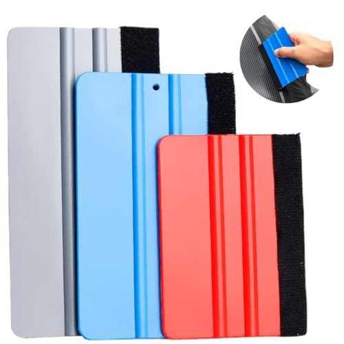 HASTHIP® 3Pcs Felt Edge Squeegee
