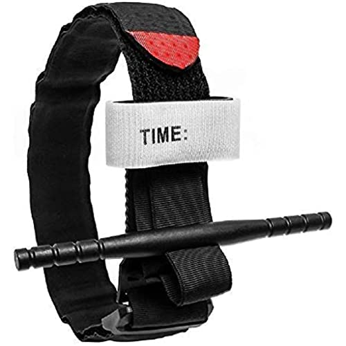 HASTHIP® Military Tourniquet for Outdoors Camping Survival, Adjustable Emergency Tourniquets, One-Handed