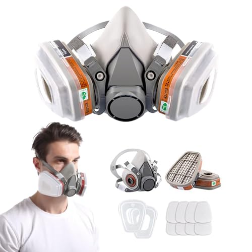 HASTHIP® sable Respirator Face Cover with Filters,