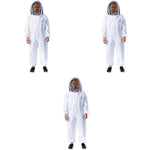 HASTHIP Bee Suit for Beekeeping with Mesh Face Hood and Elastic Cuffs | Fits 175–185cm Adults