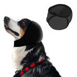 HASTHIP® Dog Ear Protectors, Calming Ears Cover, Dog Ear Muff with Adjustable Chin Strap, Anxiety Relief Headwear Noise Reduction Protective Ear Cover for Eating, Swimming, Therapy, L