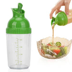 HASTHIP® Luxuria 200ml Squeeze Sauce Bottle Oil Dispenser with Airtight Sealing Cap, Leak-Proof Plastic Ketchup, Salad Dressing, Honey, BBQ, and Condiment Containers, Reusable Kitchen Squeeze Bottles