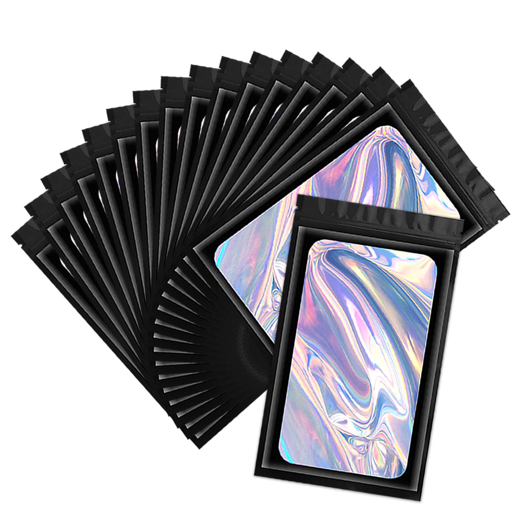 HASTHIP® Smell Proof Bags & Resealable Foil Pouch Mylar Sample Bag Great for Party Favor Food Storage