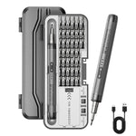 HASTHIP® Mini Electric Screwdriver, 46-in-1 Bits, Precision Electric Screwdriver Cordless Screwdriver Set,