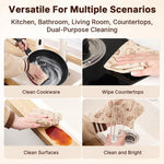 HASTHIP 20-Pack Microfiber Cleaning Cloths, Tear-Away Towels for Kitchen, Home and Car