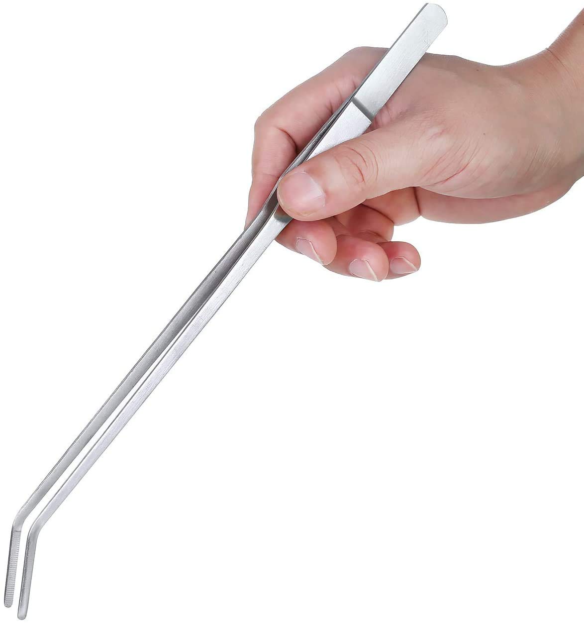 HASTHIP Tweezers for Aquarium with Straight Design and 27cm Size | Stainless Steel 2 PCS