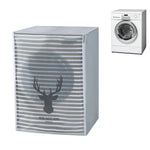 HASTHIP Washing Machine Dust Cover for Front Load Washer with Zipper Front | 56x60x83cm Waterproof PEVA
