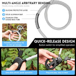 HASTHIP® Neck Phone Holder Cell Phone Mount, Hand Free POV/Vlog Flexible Phone Neck Holder Around Chest Stand Video Recording Fit for 15 14 13 12 Pro Max Plu