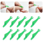 HASTHIP Sewing Machine Needle Threader Set of 10 with Automatic Loop Tool for Easy Use