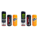 HASTHIP Silicone Can Sleeve Covers for 500ml Cans with Zip Top | 3 Pack Mixed Set