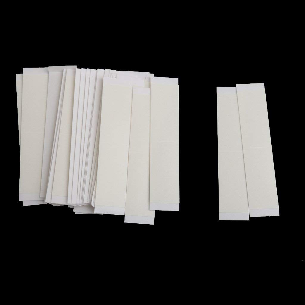 35Pcs Double Sided Bra Stickers Tape One-Off Body Clothing Bra Strip 12mm White