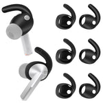 HASTHIP® ZORBES Compatible with Galaxy Buds 3 Pro, 3-Pairs Silicone Earbud Ear Tips, Replacement Silicone Ear Hooks Sport Earbud Ear Hooks