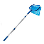 HASTHIP Swimming Pool Cleaning Net for Home with 44–105cm Retractable Handle | Aluminum and Polypropylene Mesh Leaf Skimmer