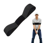 HASTHIP® Proberos Banda de Entrenamiento de Fuerza del Brazo para Swing de Golf, Banda de Resistencia de Doble Bucle para Corrección de Postura y Mejora de Estabilidad