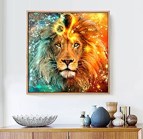 HASTHIP Diamond Painting Kit for Relaxation with Full Drill Rhinestone Canvas 40x50cm | DIY Wall Art