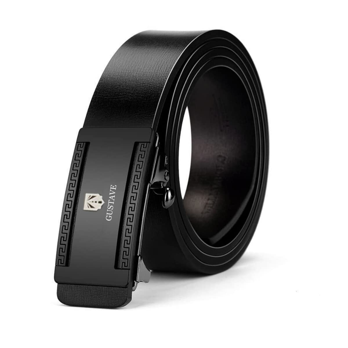 HASTHIP Generic Auto-Lock Leather Belt for Men