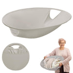 HASTHIP Pop Up Collapsible Laundry Hamper for Clothes with Stand Up Design and Grip Handles | 26 in Round Folding Organizer