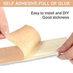 HASTHIP® Peel Stick 3D Foam Molding Trim Self Adhesive, Crown Wallpaper Border Flexible, DIY Wall Edging for Home & Hotel, Flexible Wall Base Moulding Trim Mirror Border Wall Lines, 2.3 M x 7.8 CM