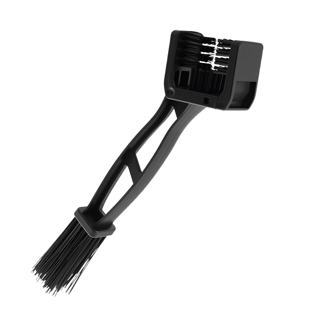 HASTHIP® Cepillo de Cadena de Bicicleta y Motocicleta,2 Piezas Cepillo Limpiador Multiángulo Cerdas Duraderas,Herramienta Limpieza Profunda para Piñones Pedales y Frenos Mantenimiento