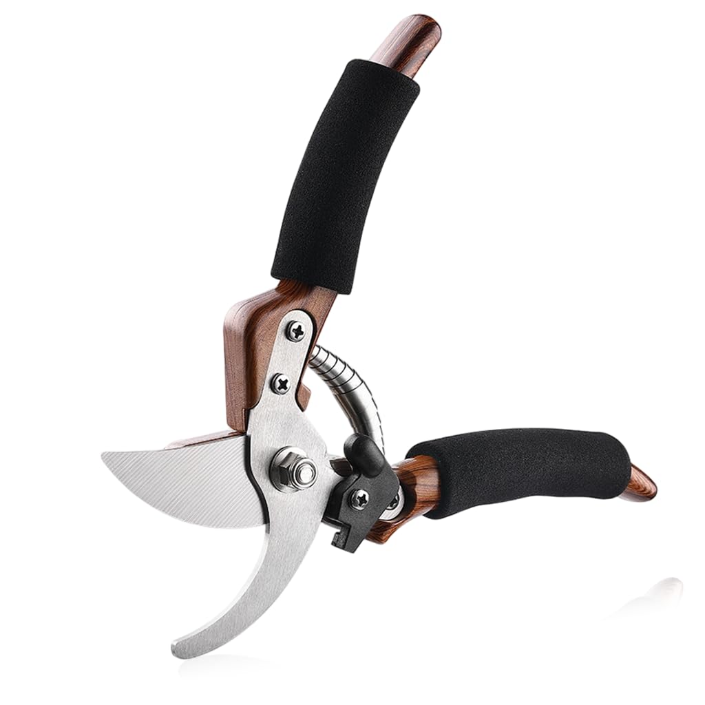 HASTHIP Hand Pruner Cutter for Gardening with Safety Lock and High Hardness Steel Blades