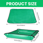 HASTHIP Potting Mat for Gardening with Snap Button Corners and 39.3 x 39.3 in Workspace