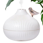 HASTHIP Mini Air Humidifier for Home and Office with 300ml Tank & Ultrasonic Mist | Warm LED Light