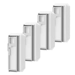 HASTHIP® 4 Pack Dust Bags for Narwal Freo Pro/Freo X Ultra/X Plus Robot Vacuum,1L Disposable Replacement Bags with Built-in HEPA Filter,Durable and Easy to Install - White
