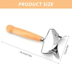 HASTHIP Stainless Steel Dumpling Maker for Wrappers and Pastries featuring Dough Cutter Roller | Easy to Clean Kitchen Tool