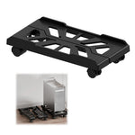 HASTHIP® Soporte Móvil de Escritorio para Torre de Computadora,Base Ajustable en Ancho 20-30cm con 4 Ruedas Giratorias,Elevador Universal CPU Consola Juegos Maceta u Ornamento Material