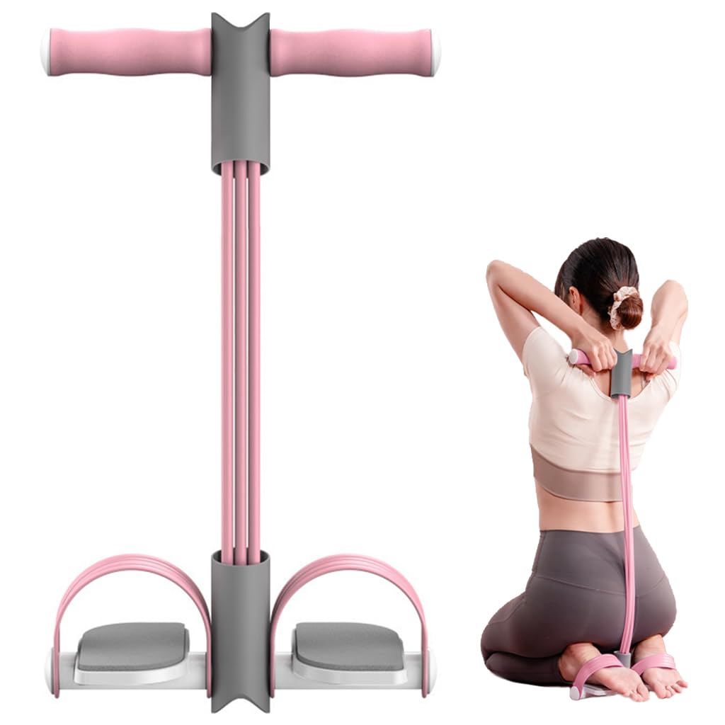 HASTHIP® 2024 New Multifunction Tension Rope, 6-Tube Elastic Yoga Pedal Puller Resistance Band, Natural Latex Tension Rope