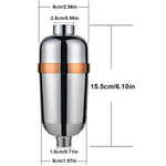 HASTHIP Shower Water Filter Cartridge for Bath with 20 Stage Filtration | Removes Chlorine and Heavy Metals