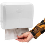 HASTHIP Paper Towel Dispenser for Bathroom and Kitchen with Lock and Large Capacity | ABS Wall Mounted Waterproof Tissue Box