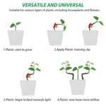 HASTHIP Plant Clip for Branch Control with Dual Slot Bender Design 50pcs Plastic | Adjustable Angle