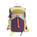 HASTHIP® Mochila Pequeña 15L para Senderismo y Viajes,Daypack Ultraligero Plegable y Colorido,Mochila Casual Packable para Mujer Hombre Color Block