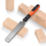 HASTHIP Hand Saw for Woodworking with 30cm Double Edge Blade and Ergonomic Handle | DIY Cutting