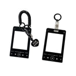 HASTHIP® Minimalist style photo card holder Y2K style player-shaped couple idol instant photo sticker frame-Black