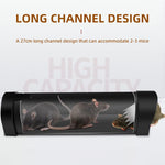 HASTHIP Mouse Trap Cage for Home with 27cm Long Channel Design & Metal Auto Door | Humane Catch and Release